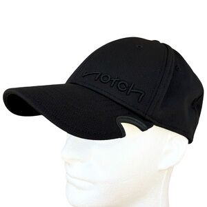 Notch Classic Fitted Black hat 3D Embroidery Logo & Sunglasses Notches S/M